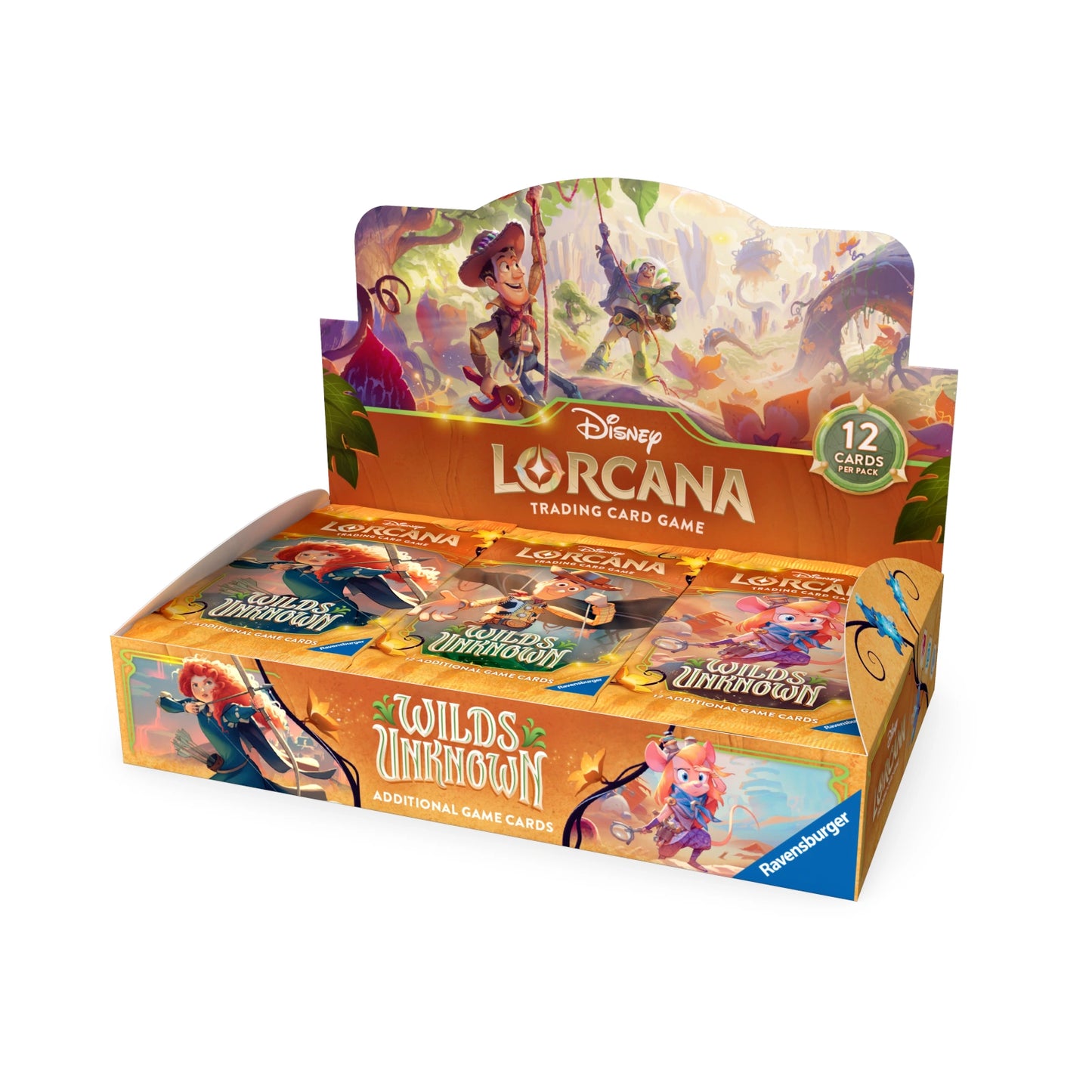 Wilds Unknown - Booster Display (englisch)