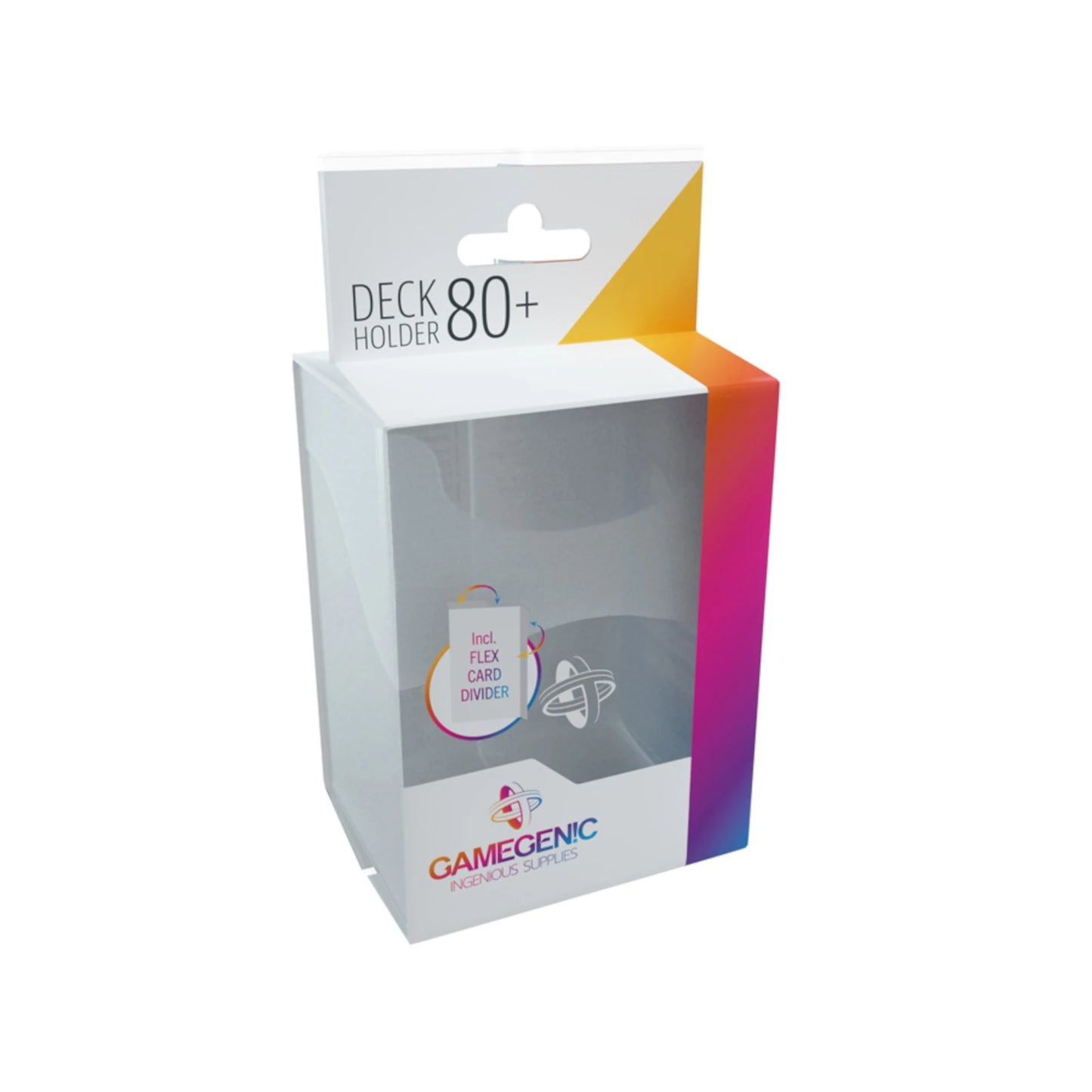 Gamegenic Deck Holder 80+ transparent (clear)