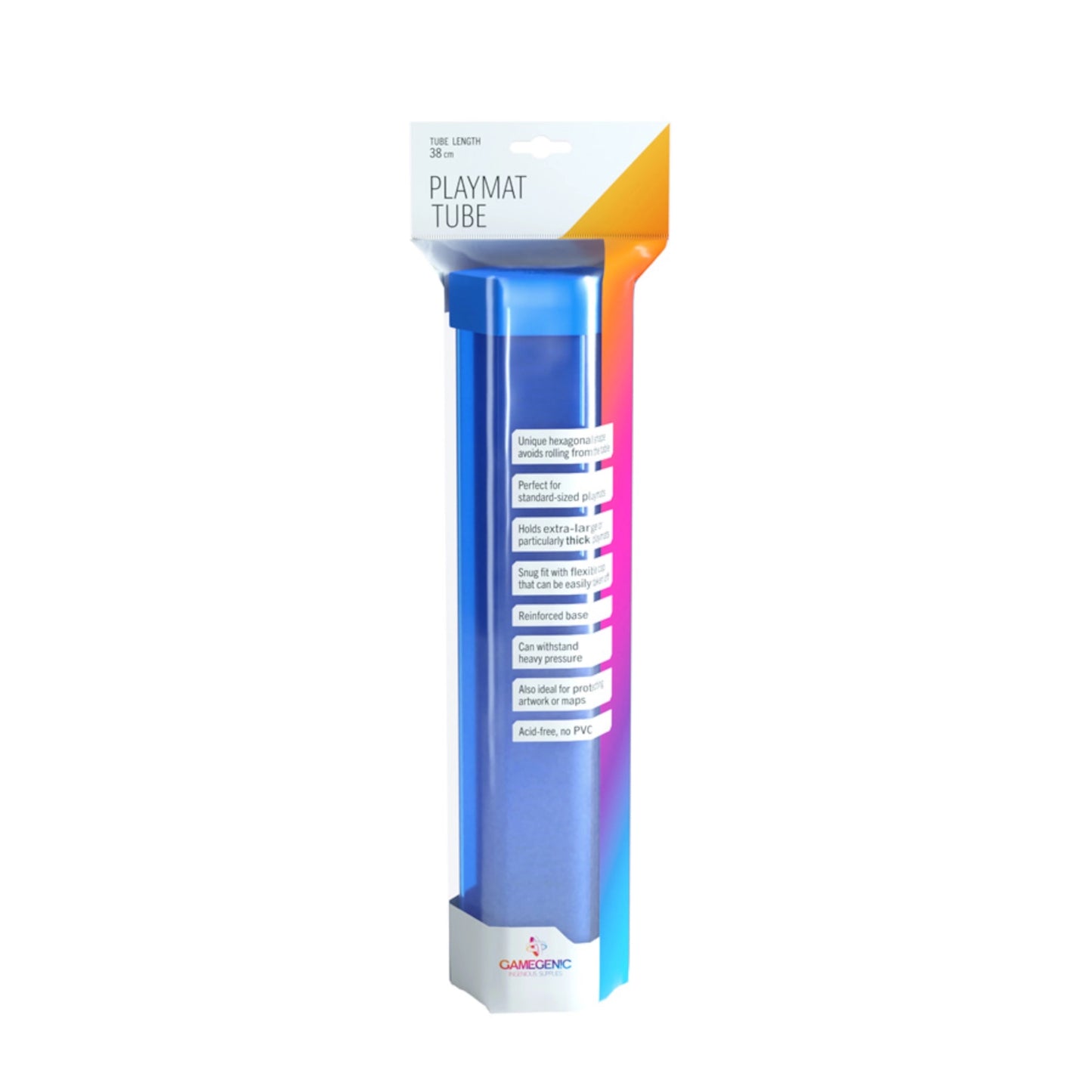 Gamegenic Playmat Tube blau