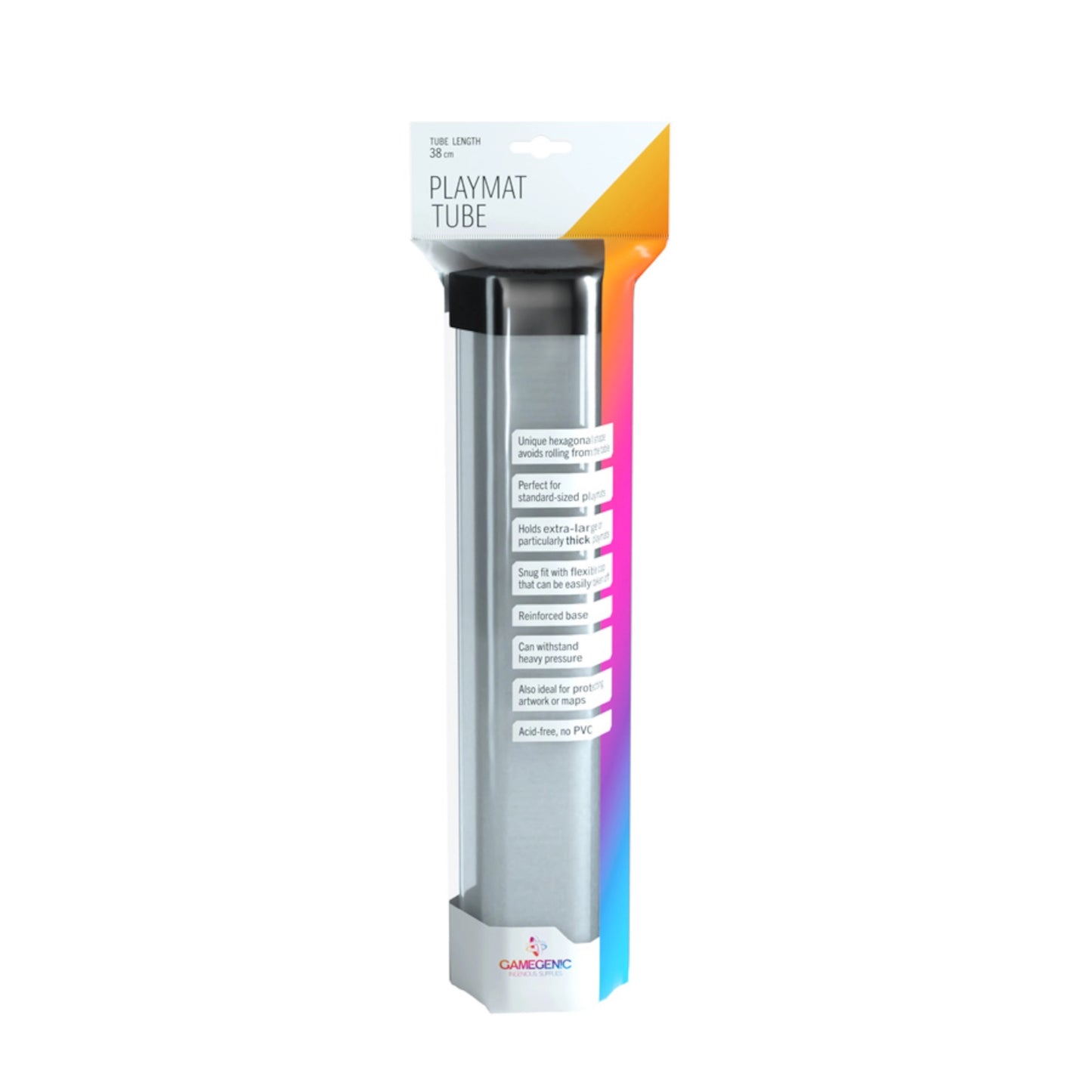 Gamegenic Playmat Tube transparent (clear)