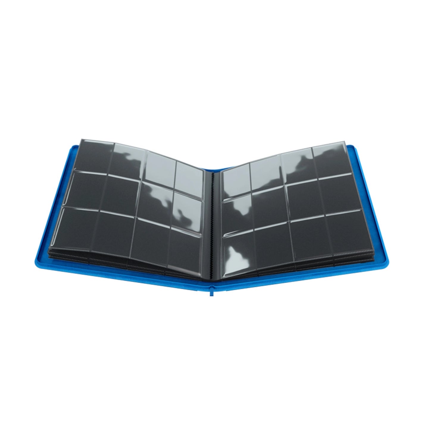 Gamegenic ZipUp 12-Pocket Ordner blau