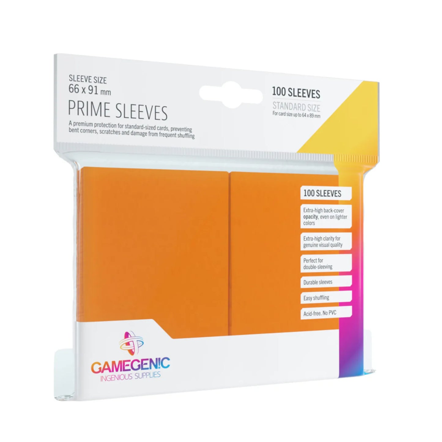 Gamegenic Prime Sleeves (100 Sleeves)