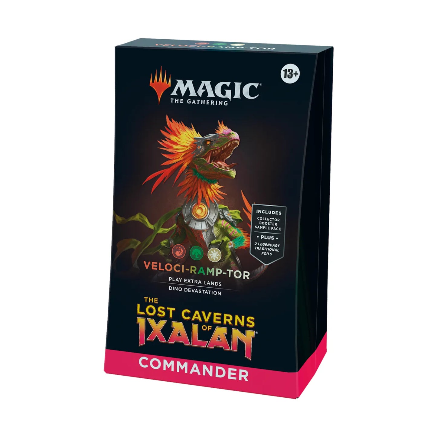 The Last Caverns of Ixalan Commander Deck: Veloci-Ramp-Tor (englisch)