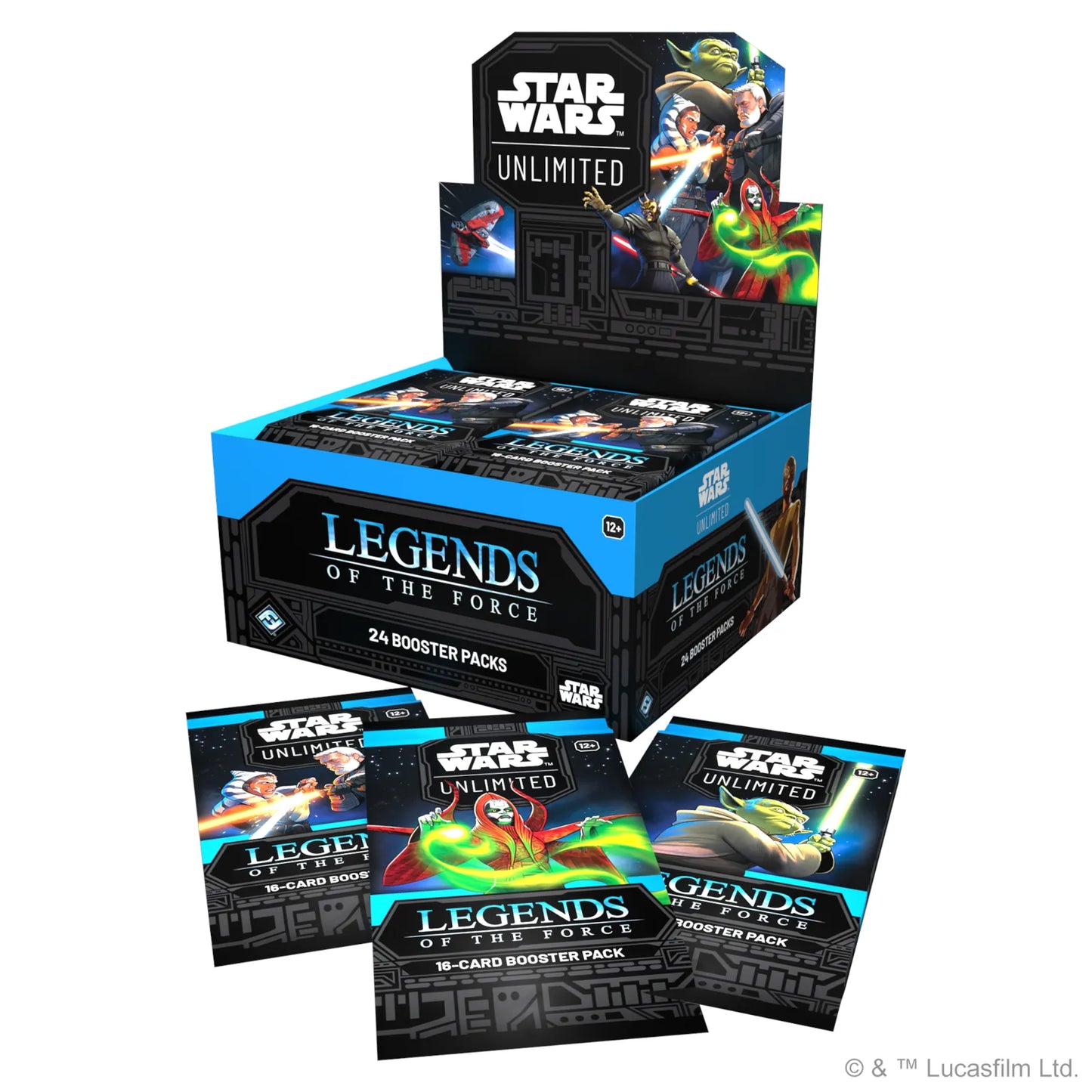 Legends of the Force Booster Display (englisch)