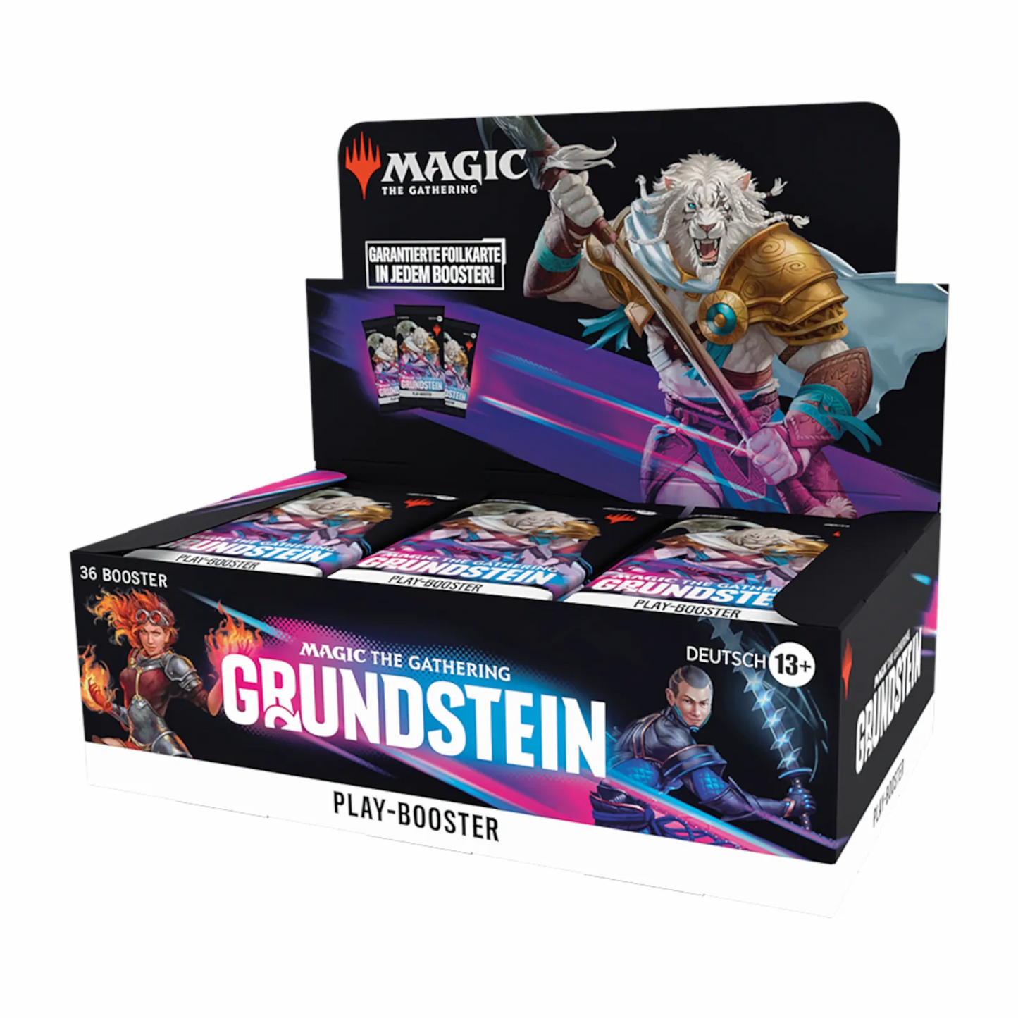 Grundstein Play Booster Display (deutsch)