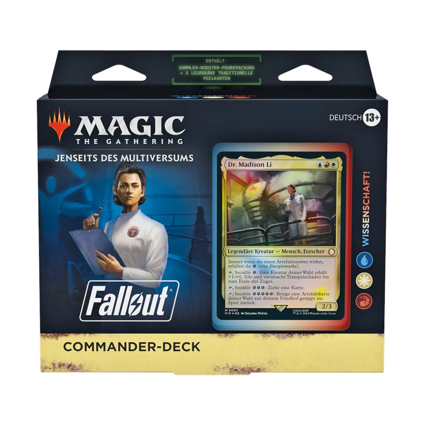 Fallout® Commander Deck: Wissenschaft! (deutsch)
