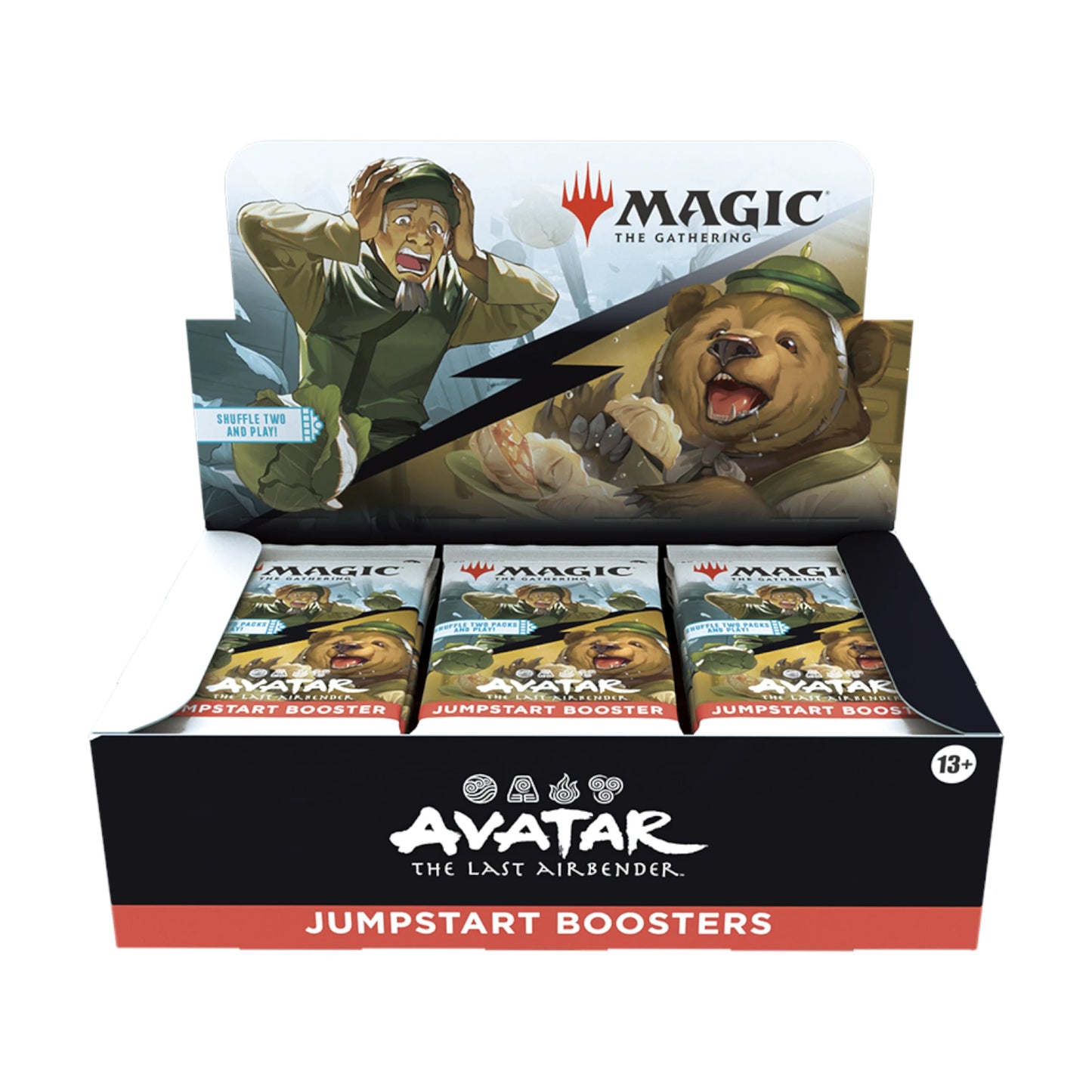 Avatar: The Last Airbender™ Jumpstart Booster Display (deutsch)