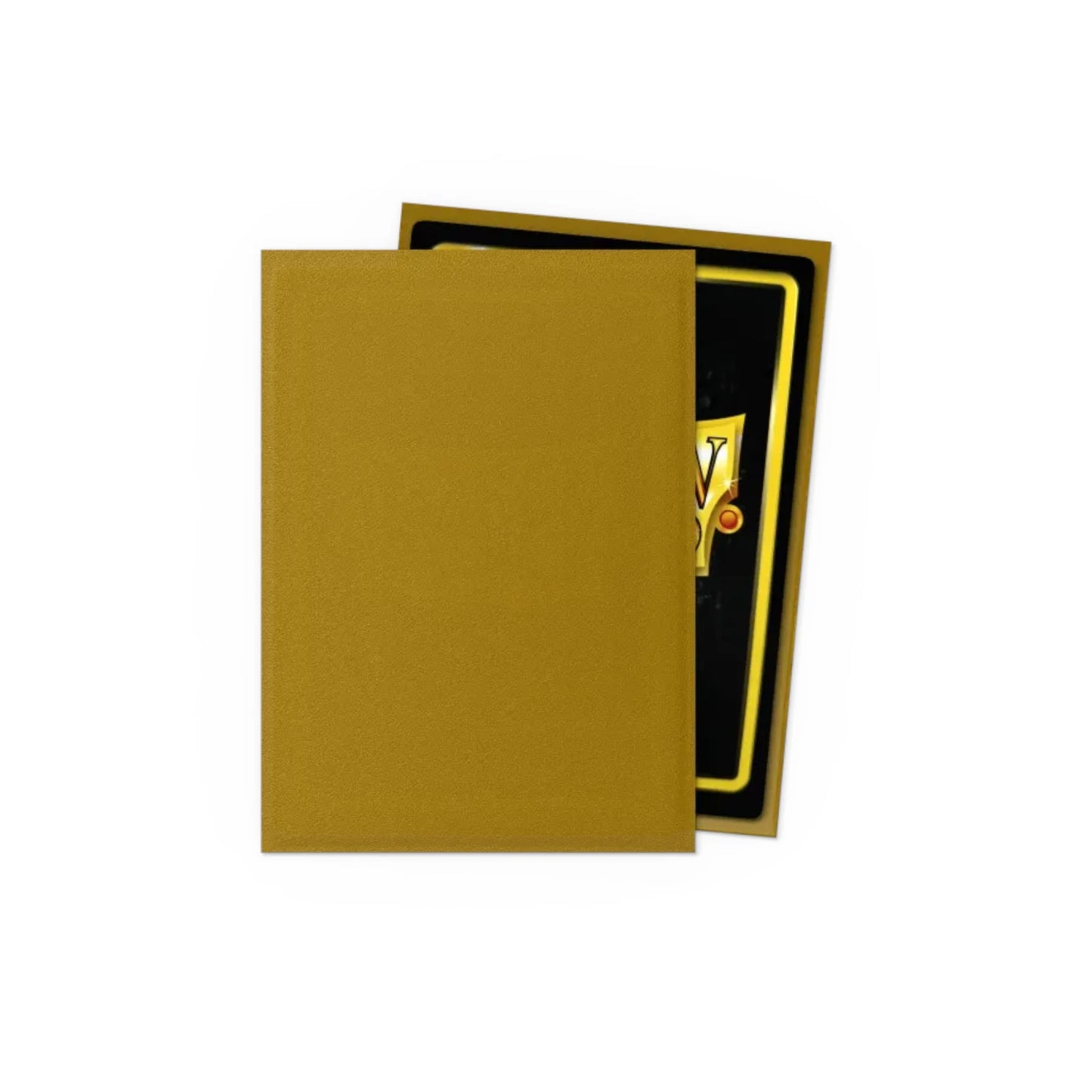Dragon Shield Gold - 100 Matte Sleeves