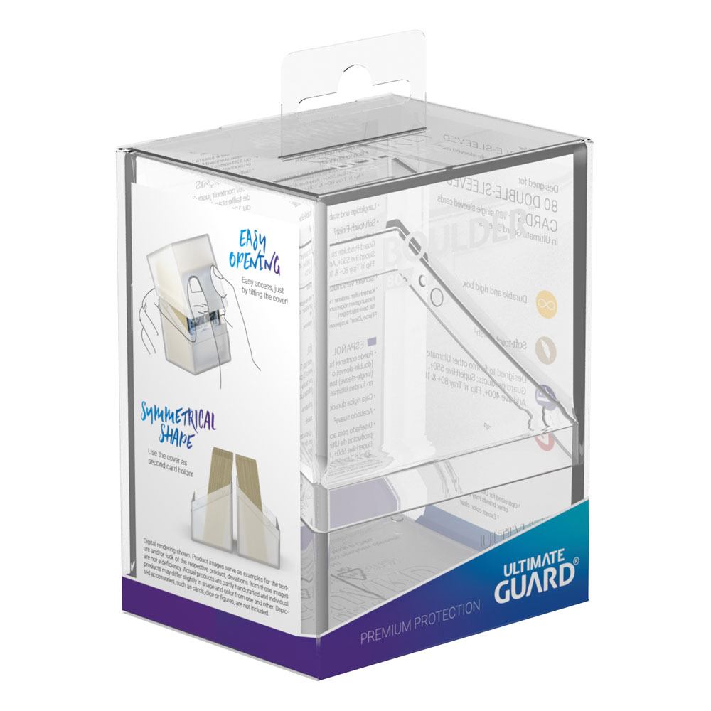 Ultimate Guard Boulder Deck Case 80+ clear