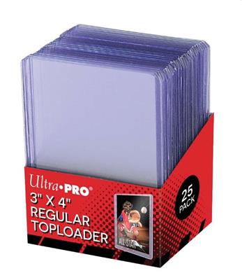 Ultra Pro 3"x4" 25 Regular Toploader