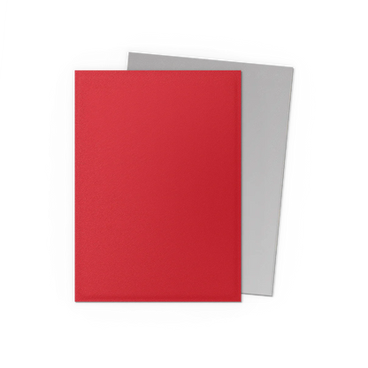 Dragon Shield Crimson & Silver - 100 Matte Dual Sleeves