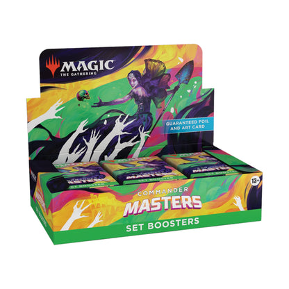 Commander Masters Set Booster Display (englisch)