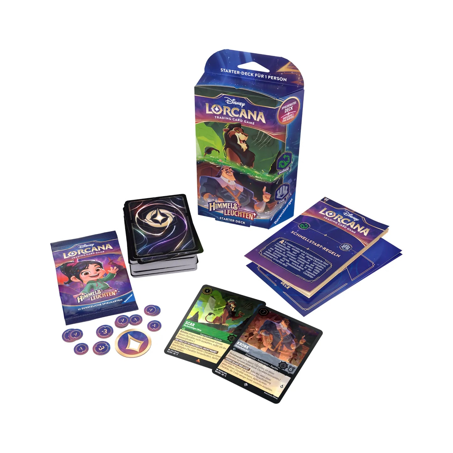 Himmelsleuchten Starterset Smaragd-Stahl (deutsch)