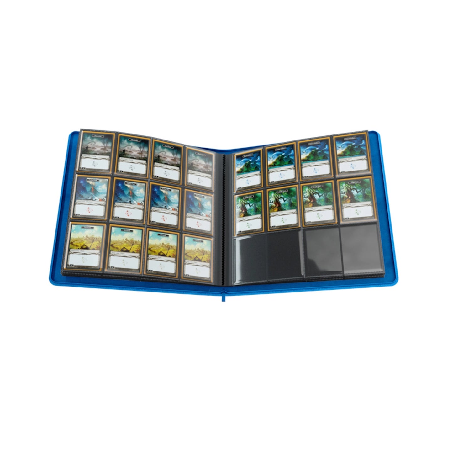 Gamegenic ZipUp 12-Pocket Ordner blau