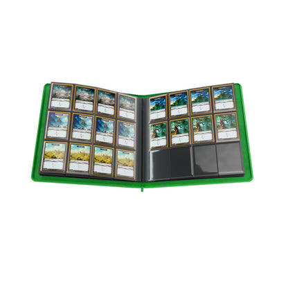 Gamegenic ZipUp 12-Pocket Ordner grün