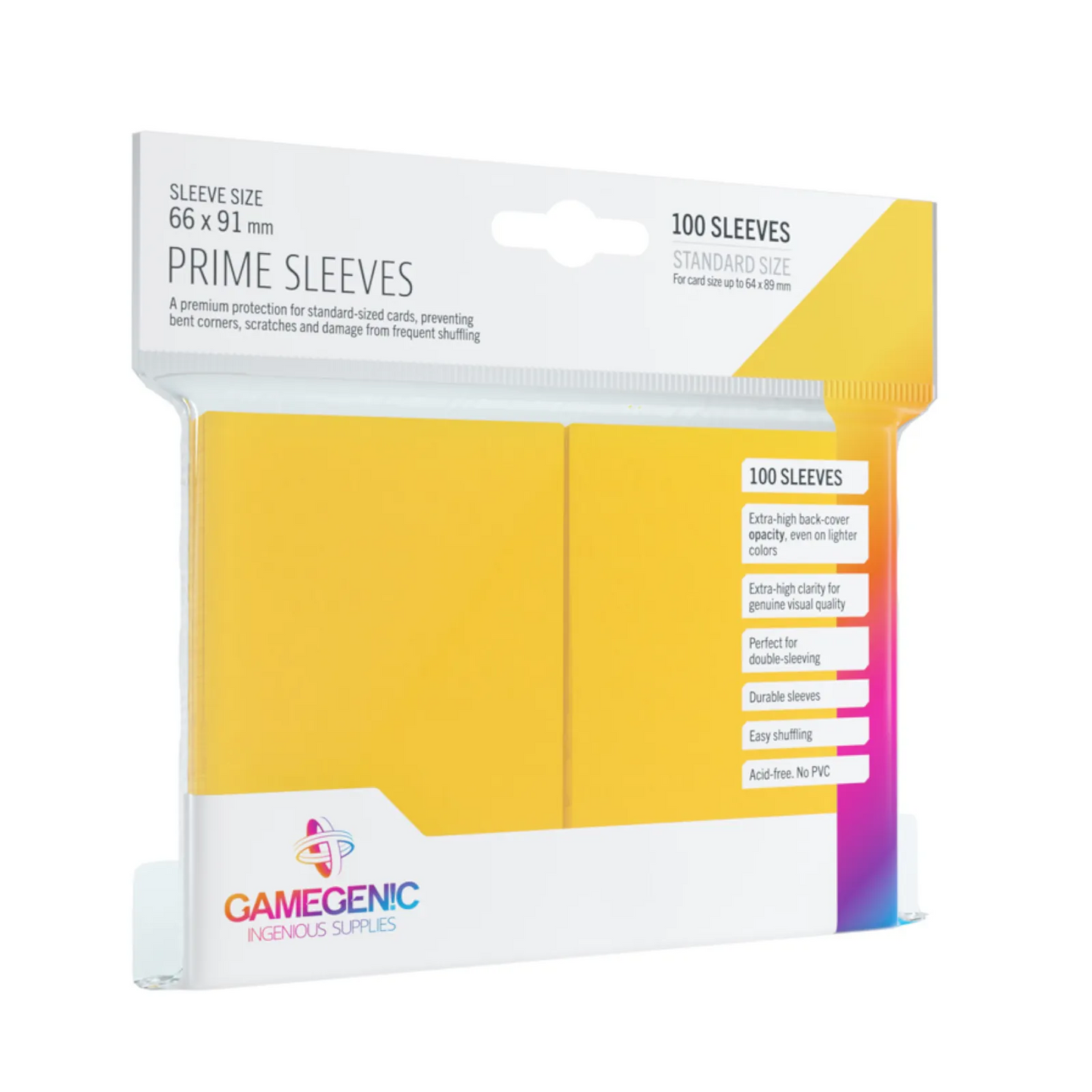 Gamegenic Prime Sleeves (100 Sleeves)