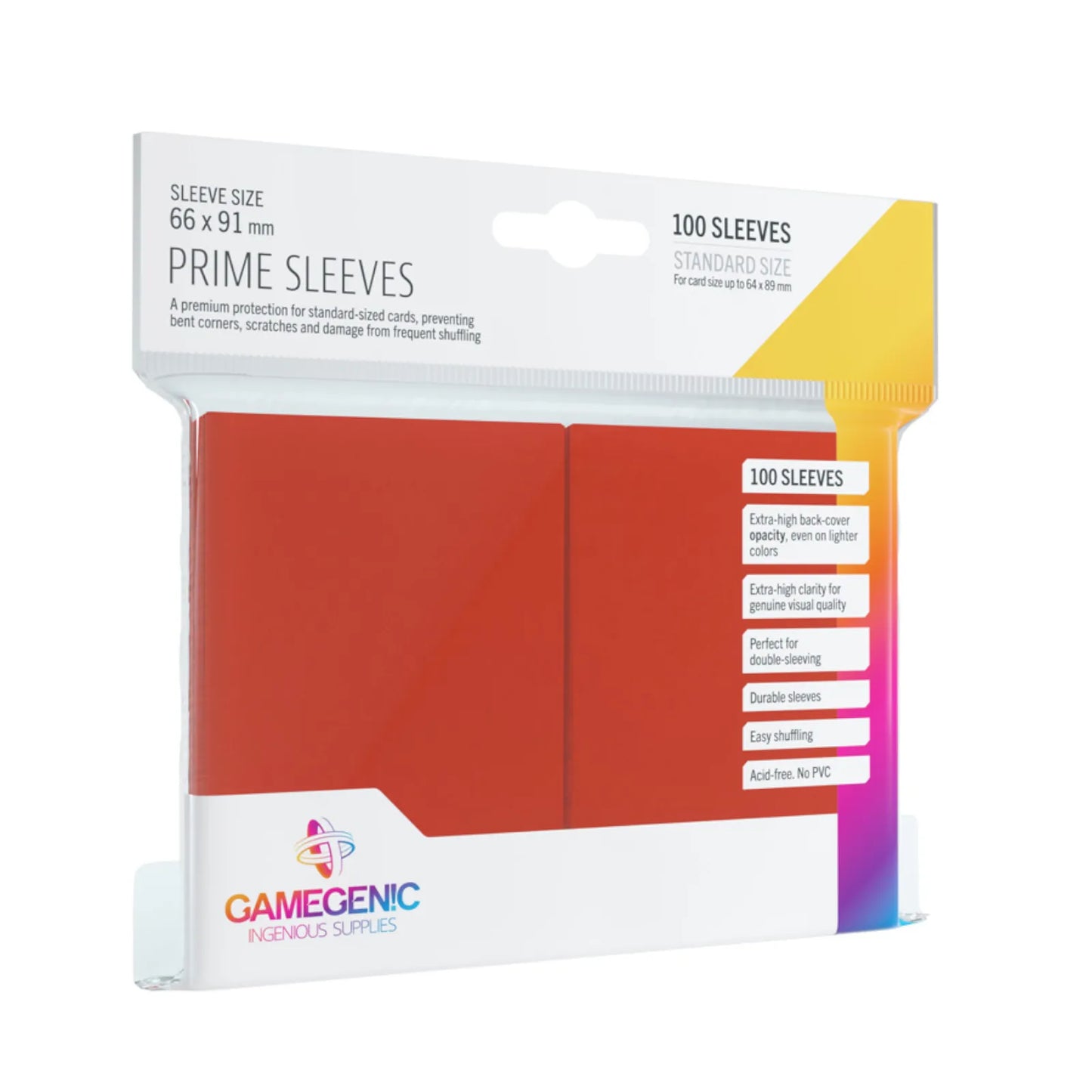 Gamegenic Prime Sleeves (100 Sleeves)