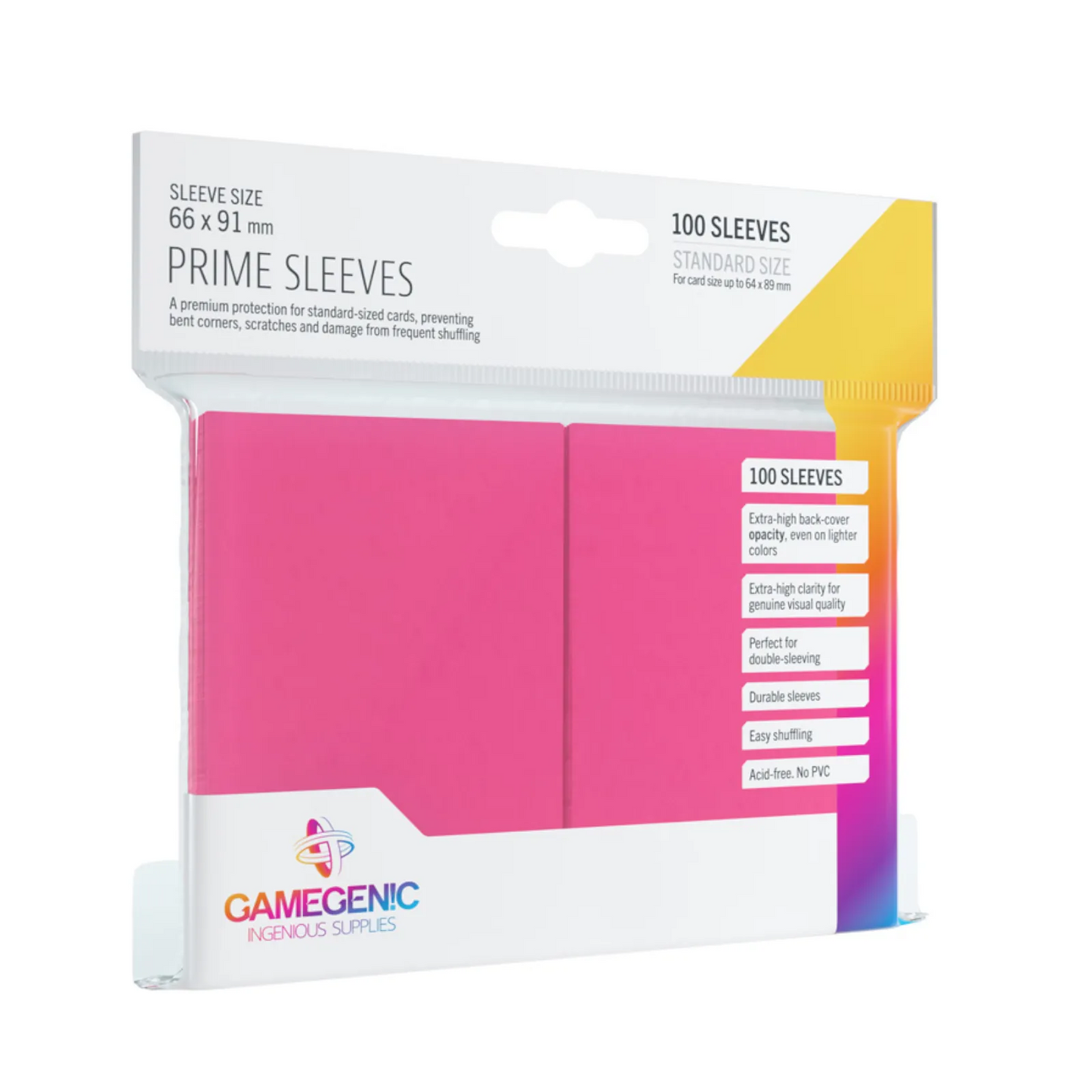 Gamegenic Prime Sleeves (100 Sleeves)