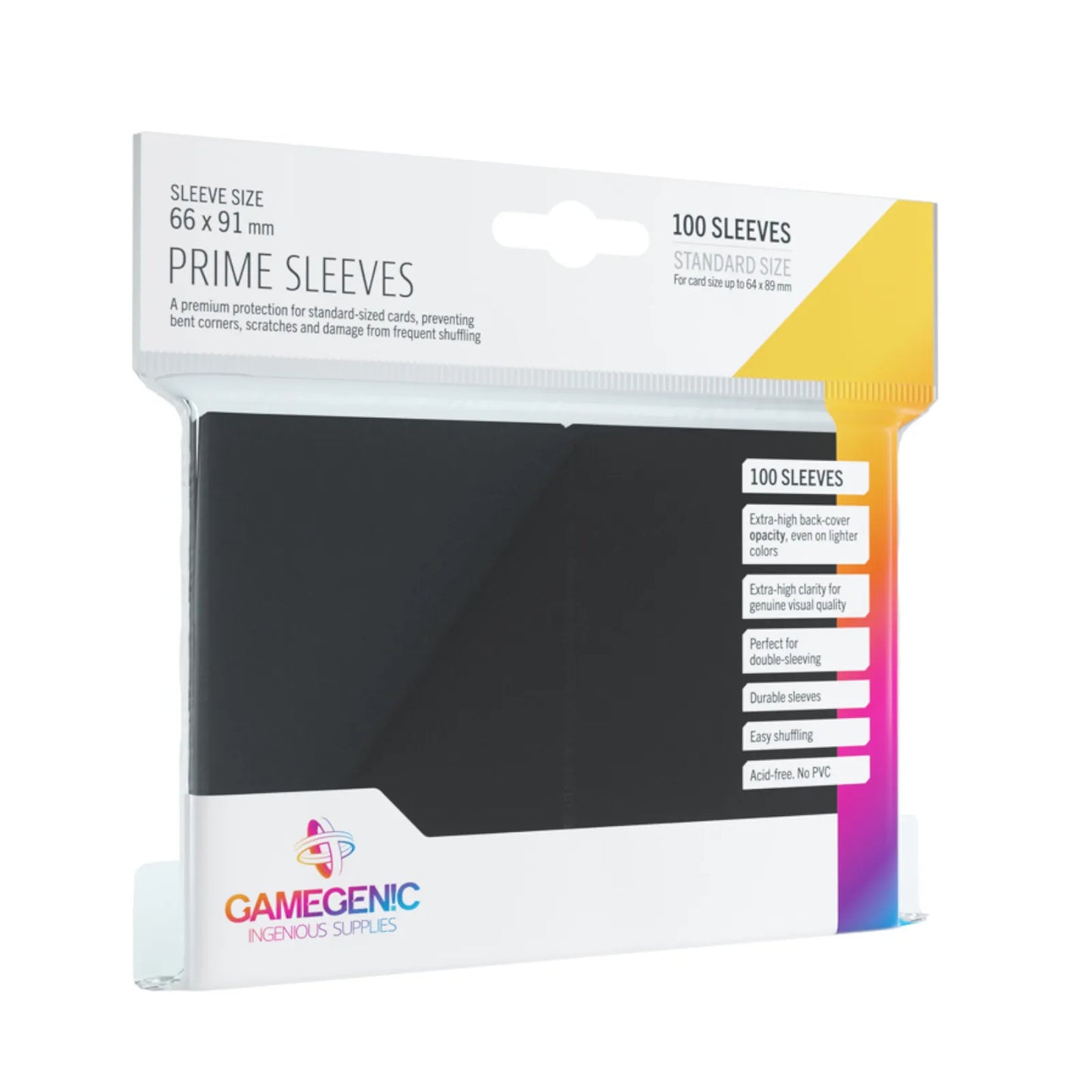 Gamegenic Prime Sleeves (100 Sleeves)