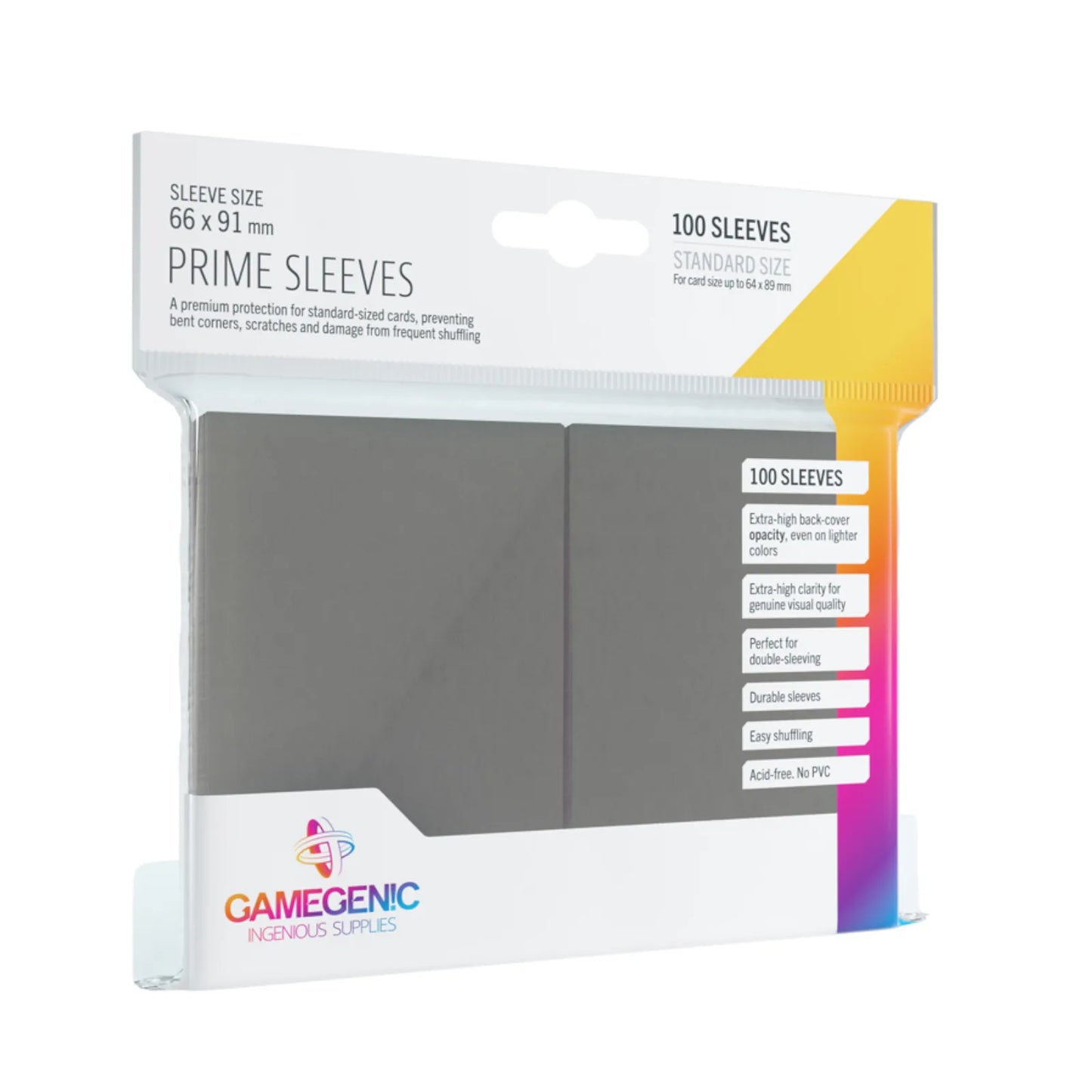 Gamegenic Prime Sleeves (100 Sleeves)