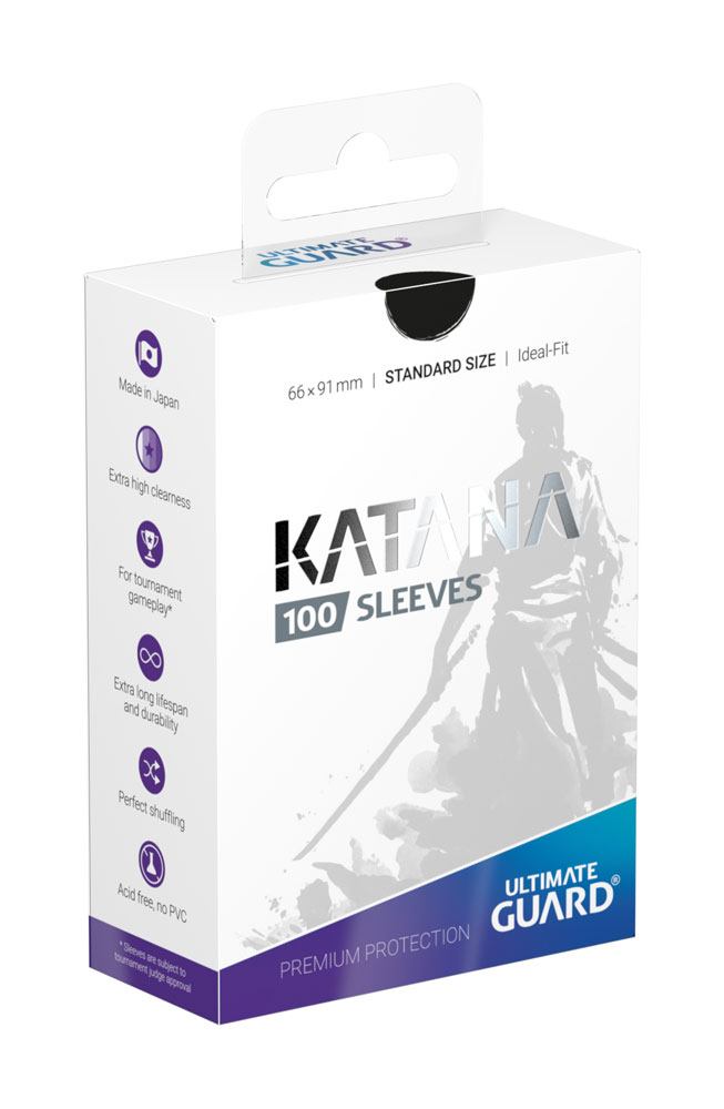 Ultimate Guard Katana Sleeves black (100 Sleeves)