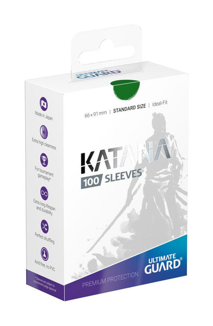 Ultimate Guard Katana Sleeves green (100 Sleeves)