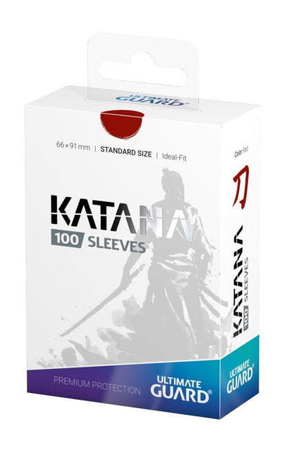 Ultimate Guard Katana Sleeves red (100 Sleeves)