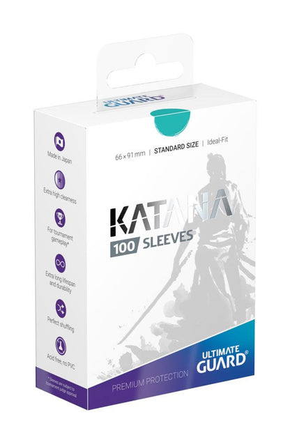 Ultimate Guard Katana Sleeves turquoise (100 Sleeves)