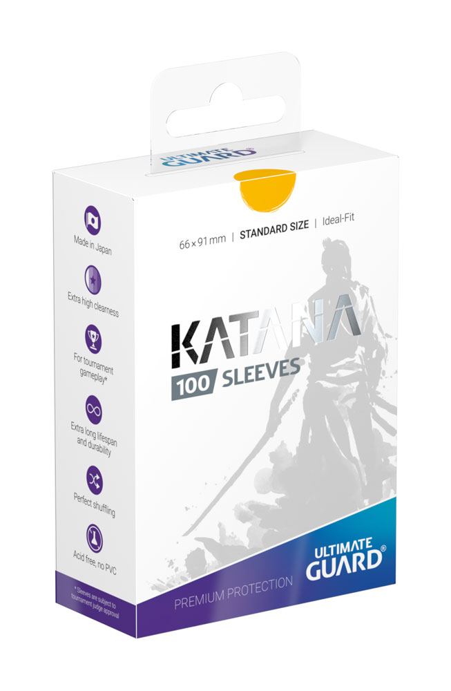 Ultimate Guard Katana Sleeves yellow (100 Sleeves)