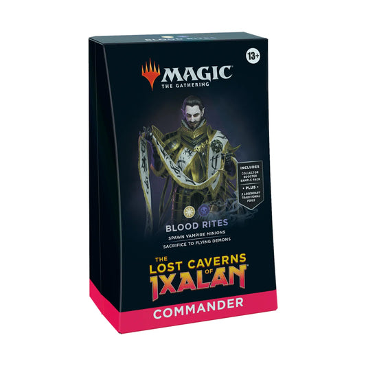 The Last Caverns of Ixalan Commander Deck: Blood Rites (englisch)