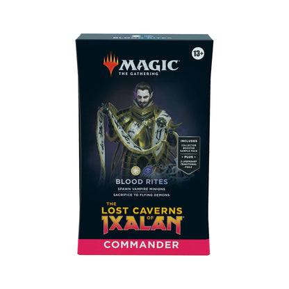 The Last Caverns of Ixalan Commander Deck: Blood Rites (englisch)