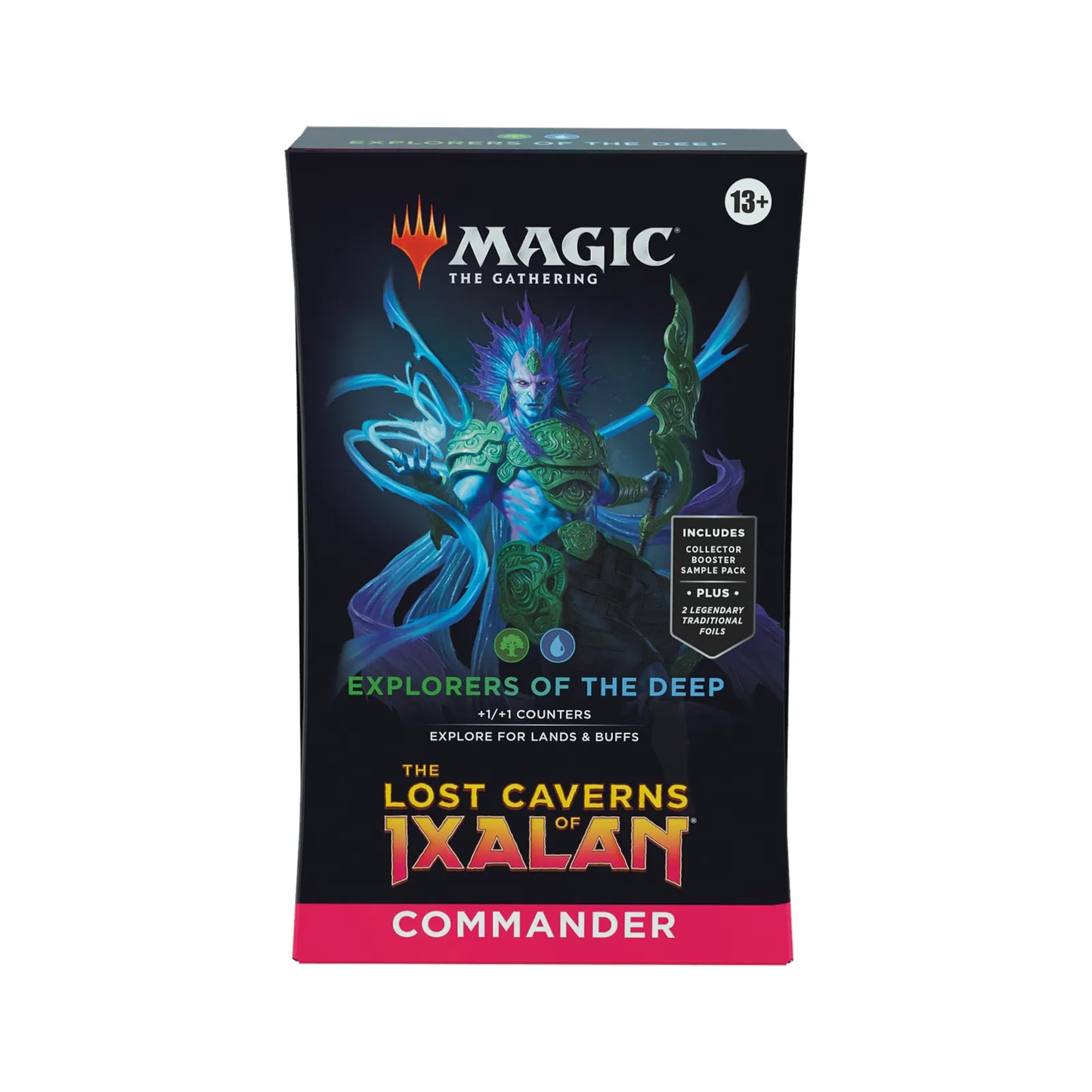 The Last Caverns of Ixalan Commander Deck: Explorers of the Deep (englisch)