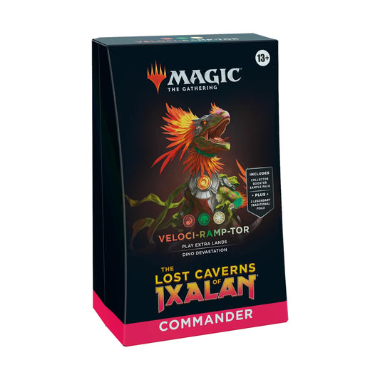 The Last Caverns of Ixalan Commander Deck: Veloci-Ramp-Tor (englisch)