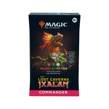 The Last Caverns of Ixalan Commander Deck: Veloci-Ramp-Tor (englisch)