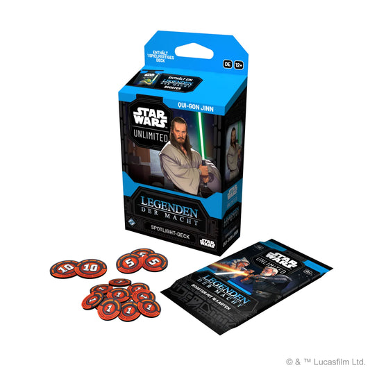 Legenden der Macht Spotlight Deck Qui-Gon Jinn (deutsch)