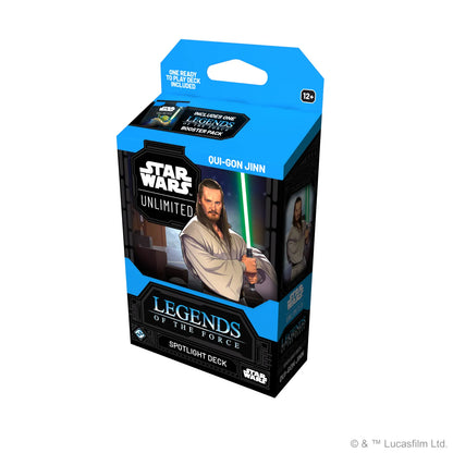 Legends of the Force Spotlight Deck Qui-Gon Jinn (englisch)