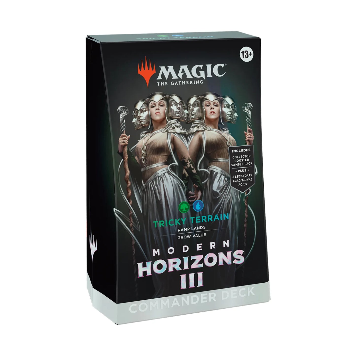 Modern Horizons 3 Commander Deck: Tricky Terrain (englisch)