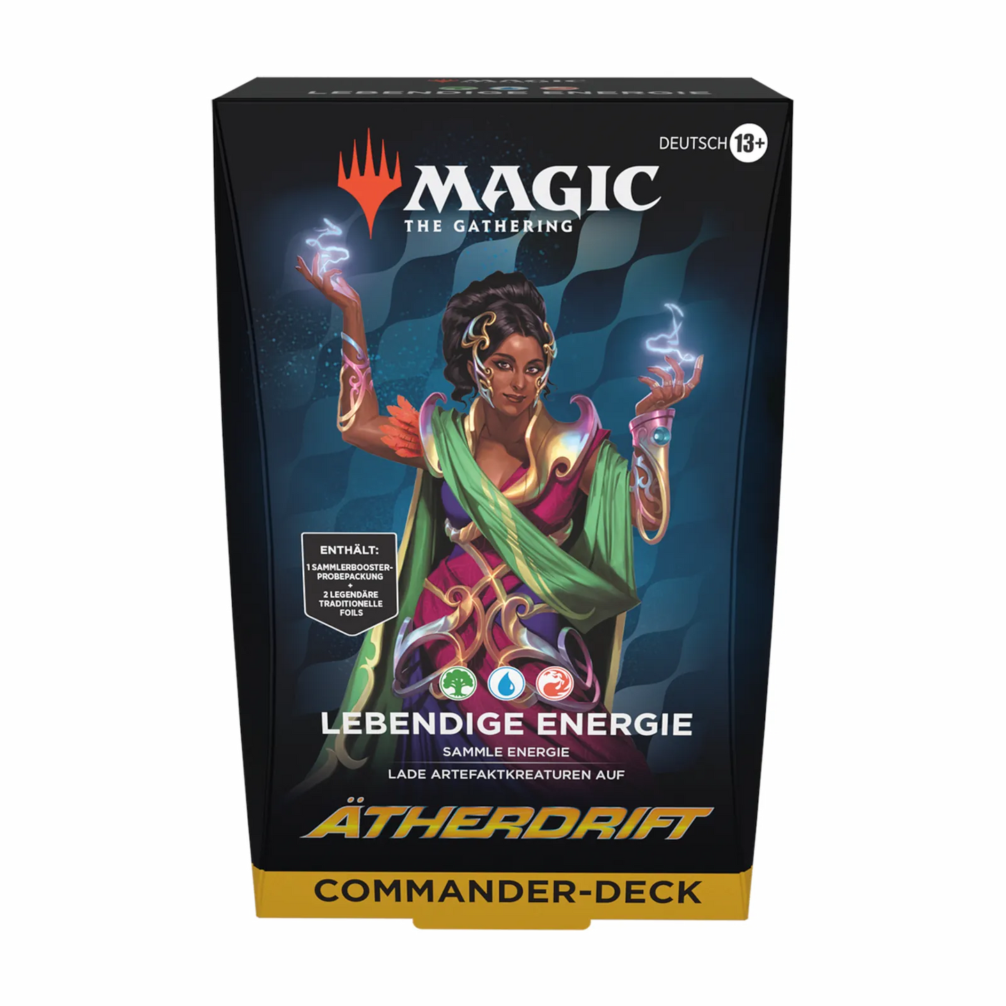 Ätherdrift Commander Deck: Lebendige Energie (deutsch)