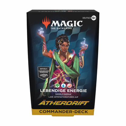 Ätherdrift Commander Deck: Lebendige Energie (deutsch)