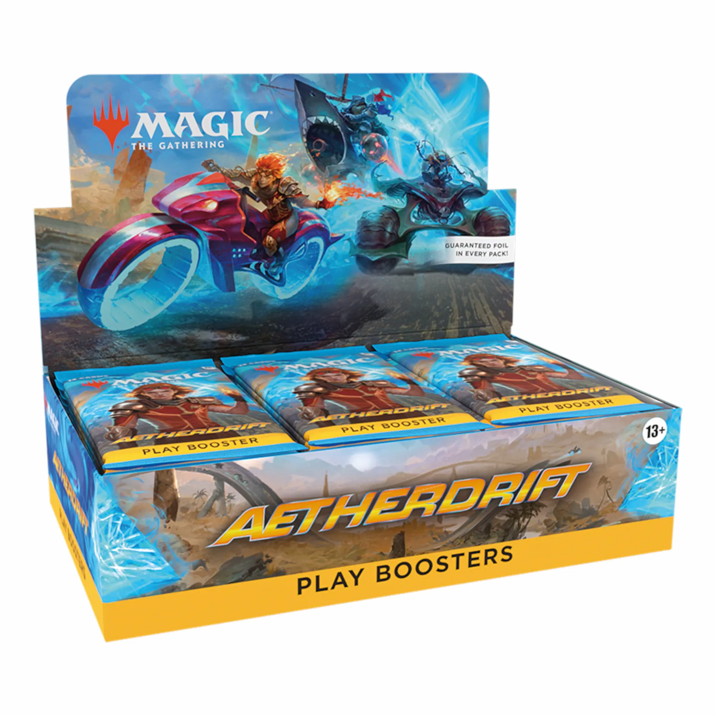 Aetherdrift Play Booster Display (englisch)