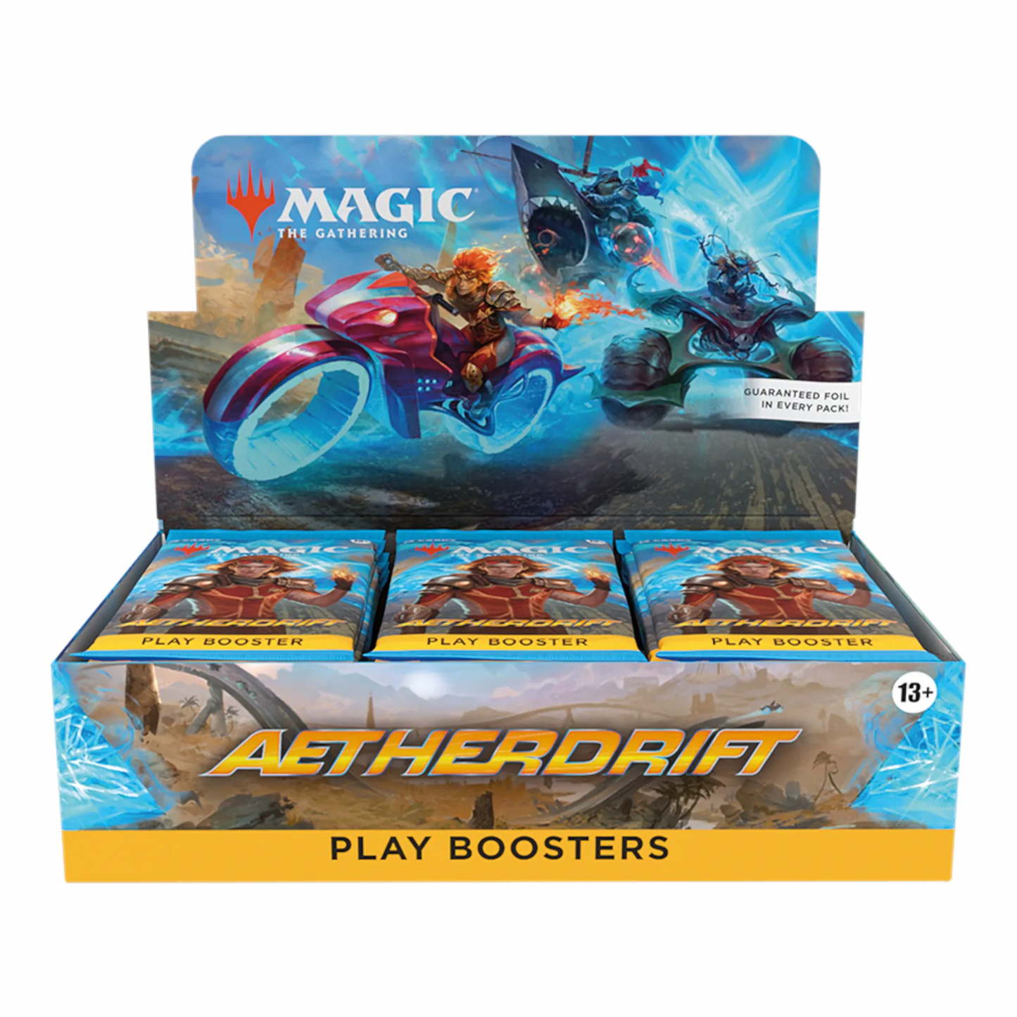 Aetherdrift Play Booster Display (englisch)