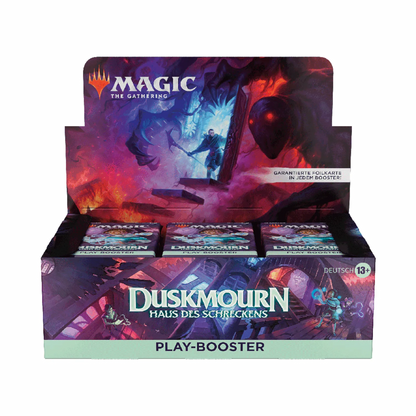 Duskmourn: Haus des Schreckens Play Booster Display (deutsch)