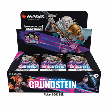 Grundstein Play Booster Display (deutsch)