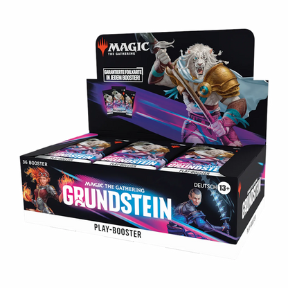 Grundstein Play Booster Display (deutsch)