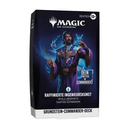Grundstein Starter Commander Deck: Raffinierte Ingenieurskunst (deutsch)