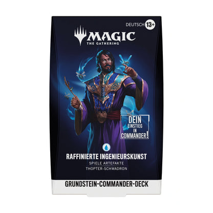 Grundstein Starter Commander Deck: Raffinierte Ingenieurskunst (deutsch)