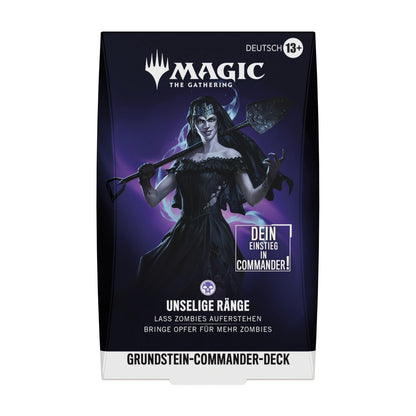 Grundstein Starter Commander Deck Set - alle 5 Decks (deutsch)