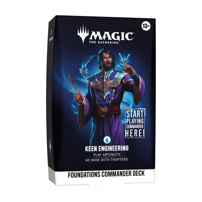 Foundations Starter Commander Deck: Keen Engineering (englisch)