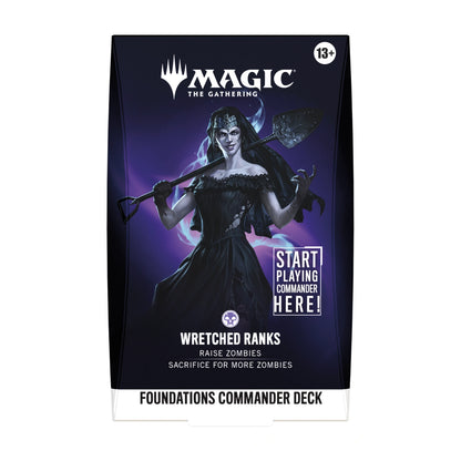 Foundations Starter Commander Deck: Wretched Ranks (englisch)