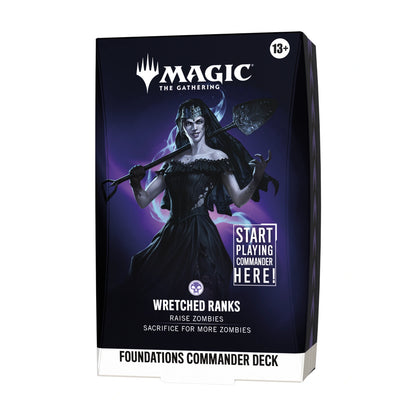 Foundations Starter Commander Deck: Wretched Ranks (englisch)
